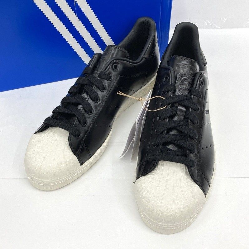 adidas originals × V.A. アディダスオリジナルス SUPERSTAR VA スーパースターVA スーパースタン KI8163 スニーカー 29cm 新品同様 ローカット シューズ メンズ ブラック 靴 ★SS640