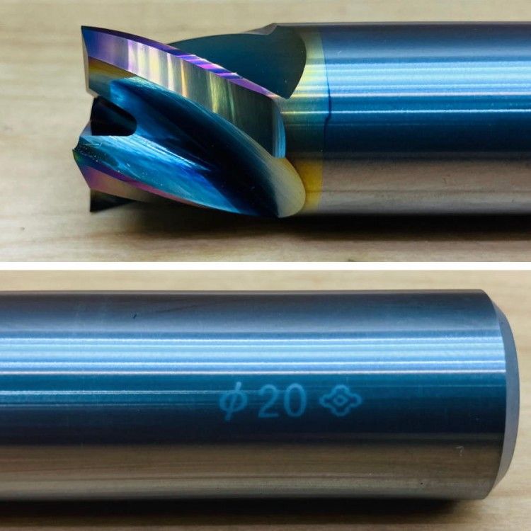 住友電工/イゲタロイ ASM4200DL オーロラコート 超硬スクエアエンドミル 4刃 Φ20×刃長15×全長165mm 住友電工/イゲタロイ ASM4200DL オーロラコート 超硬スクエアエンドミル 4刃 Φ20×刃長15×全長165mm
