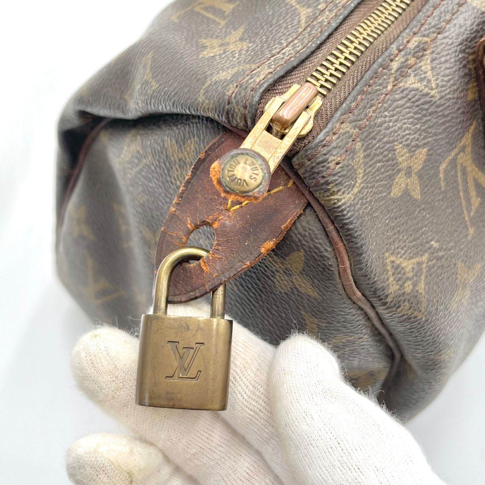 LOUIS VUITTON ルイヴィトン モノグラム スピーディ25 ミニボストン