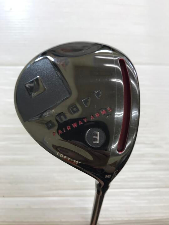 グローブライド　ONOFF FAIRWAY ARMS KURO 2017　15度　SMOOTH KICK MP-617F　SRフレックス　フェアウェイウッド　中古【最短即日発送】