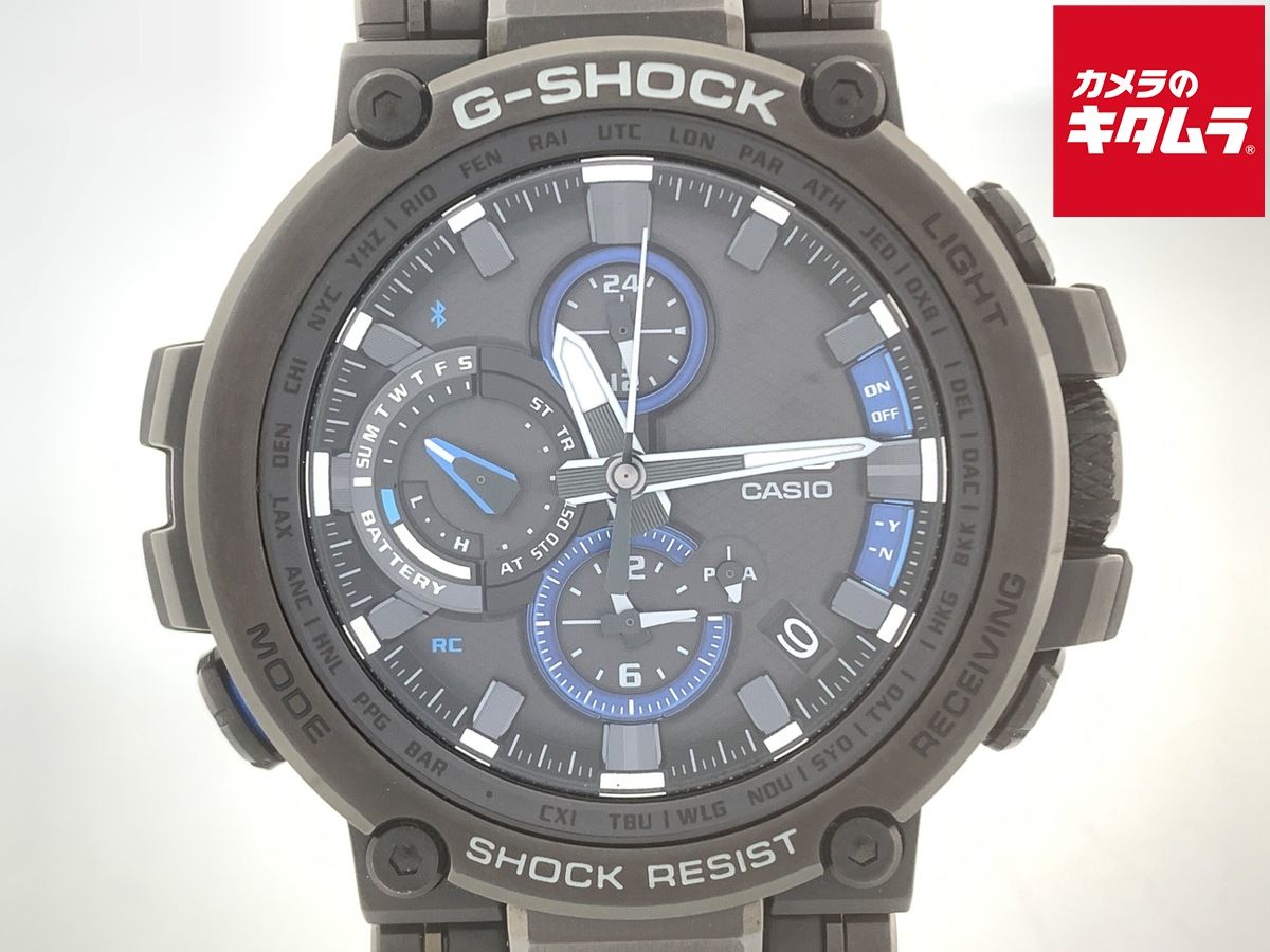【中古】 【良品】 カシオ G-SHOCK MT-G ブラック MTG-B1000BD-1AJF ステンレススティール/樹脂