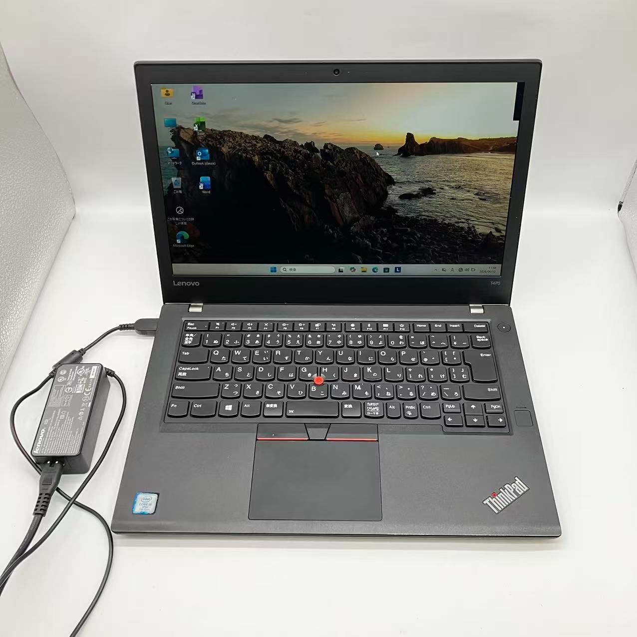 #M1148 【特価】Lenovo ThinkPad レノボ T470 20HES21416 CPU Core i5-7300U RAM8GB SSD256GB Win11 Office2024 ノートパソコン PC 15.6インチ AC有 訳あり