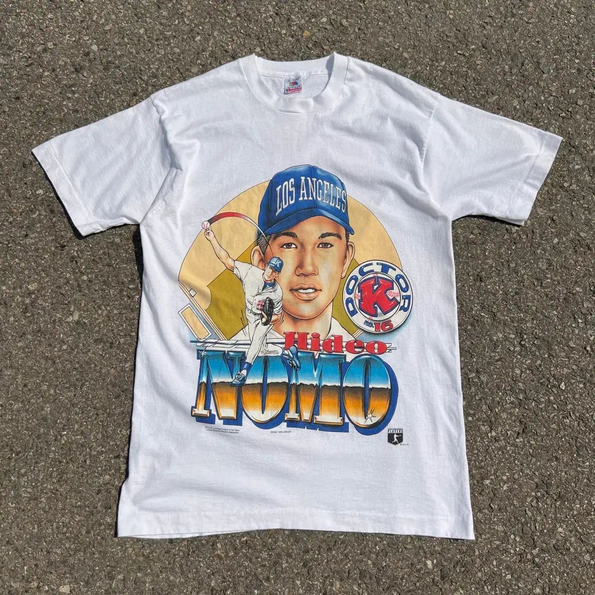90s 野茂英雄 ウール Tシャツ