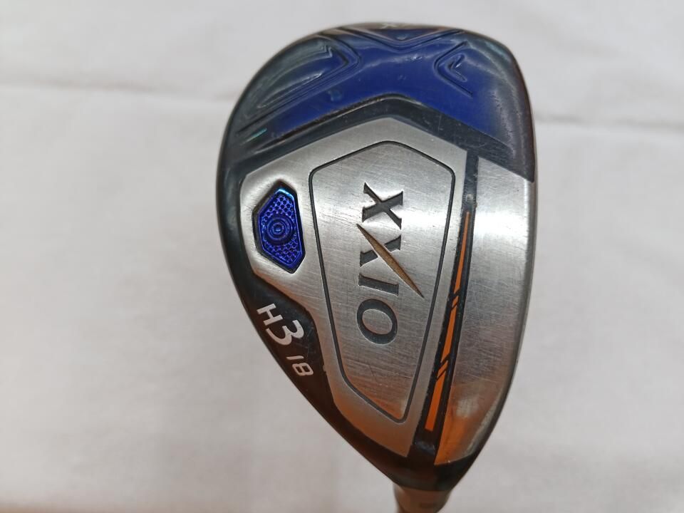 ダンロップ　XXIO 10 ネイビー　18度　MP1000 ネイビー　Sフレックス　ユーティリティ　中古　ゴルフドゥ！福山王子店【最短即日発送】
