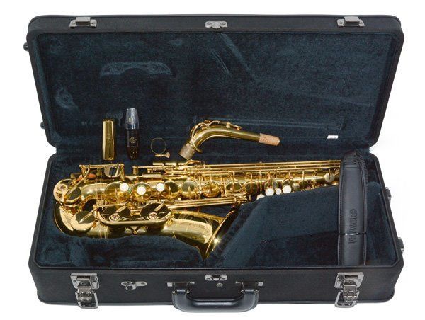 G1ネック ハードケース付 彫刻あり YAMAHA ヤマハ YAS-62 アルトサックス 管楽器 美品