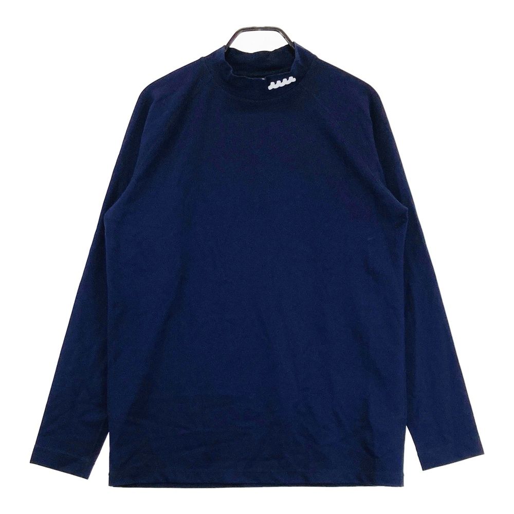 サイズ：7 MUTA MARINE ムータマリン ハイネック 長袖Tシャツ ネイビー系 [240101713666] ゴルフウェア メンズ ストスト