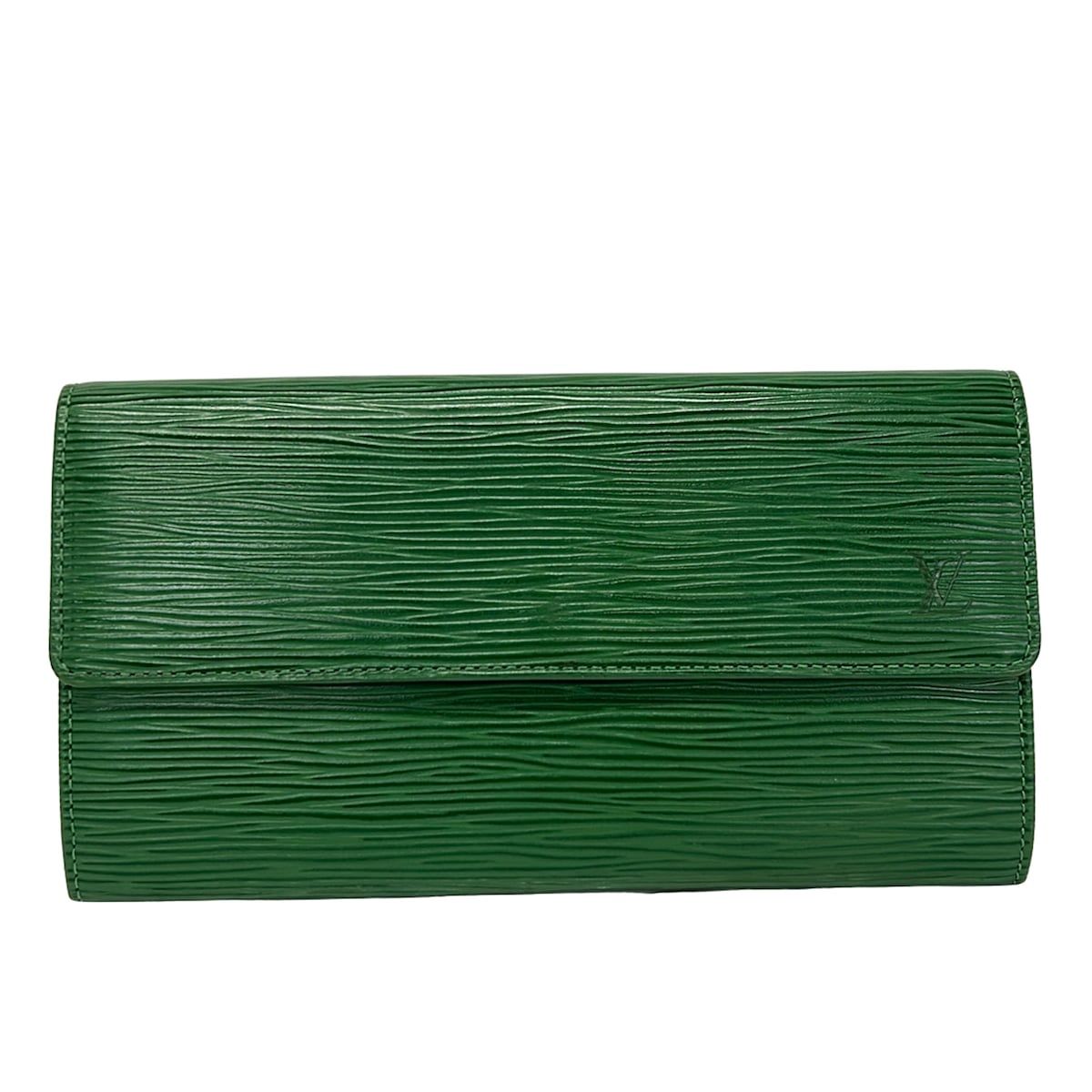 LOUIS VUITTON(ルイヴィトン) 長財布 エピ ポシェットポルトモネクレディ M63574 ボルネオグリーン レザー