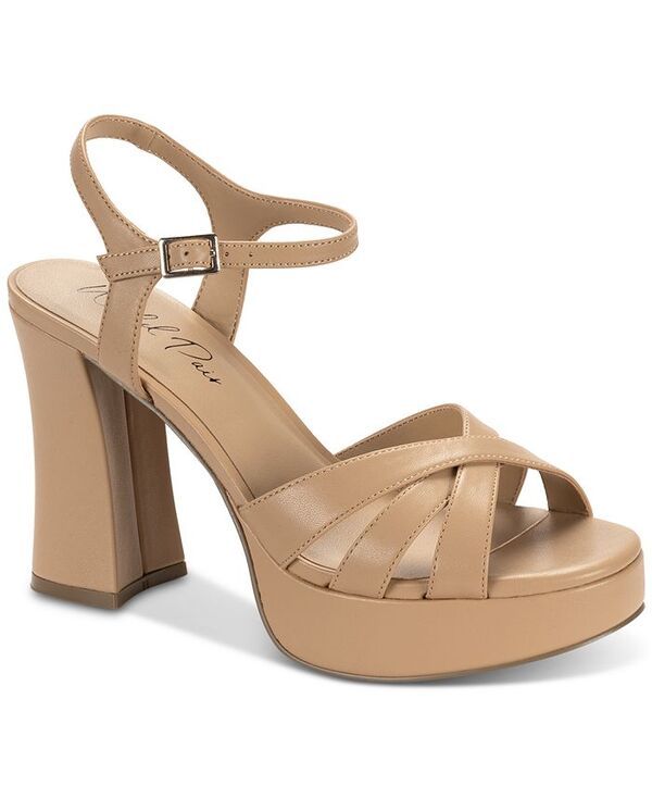 ワイルド ペアー レディース シューズ サンダル プラットフォーム Wild Pair Womens Reemii Platform Sandals Nude Smooth