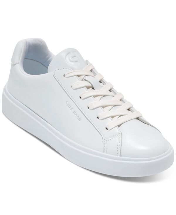 コールハーン レディース シューズ スニーカー Cole Haan Womens Grand Crosscourt Daily LowTop Casual Sneakers White Argento