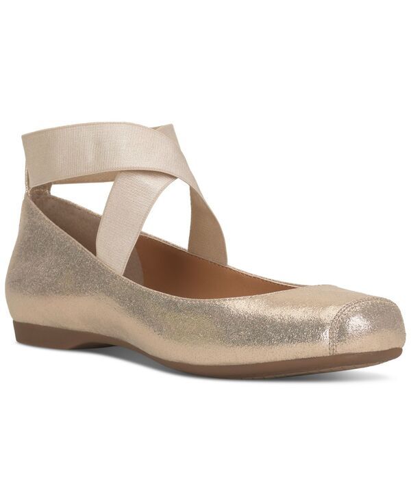 ジェシカシンプソン レディース シューズ パンプス Jessica Simpson Womens Mandalaye CrissCrosstrap Ballet Flats Champagne シャン