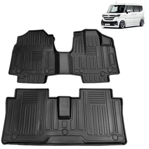 R◆新型 スズキ との互換性あり スペーシア スペーシアカスタム MK54S MK94S フロアマット 3Dカーマット 車専用 フロアマット 立体カーマット TPE材質 耐汚れ 耐摩擦 抗菌効果 防水 滑り防止 保護パーツ カー用品（2PCS）