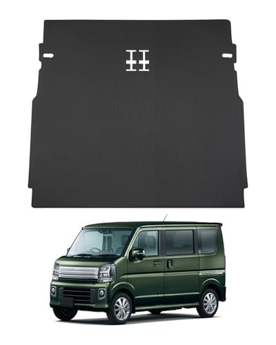 R◆Mixsuper エブリイワゴン da17w ラゲッジマット 2Dトランクマット every wagonに適用 ラゲッジトレイ カーゴマット 2015年2月-現行 エブリイ パーツ 防水マット PVC滑り止め素材 巻け収納 耐摩擦 耐汚れ 抗菌性 車種専用