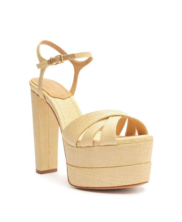 シュッツ レディース シューズ サンダル プラットフォーム Schutz Womens Keefa High Platform Sandals Beige ベージュ