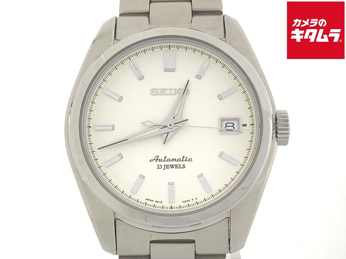【中古】 【並品】 セイコー メカニカル ホワイト SARB035/6R15-00C0 ステンレススティール