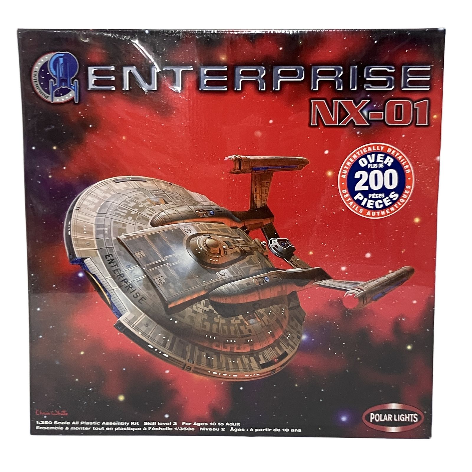 POLAR LIGHTS ポーラーライツ 1/350 スター・トレック エンタープライズ NX-01 未開封 未使用 O11357278