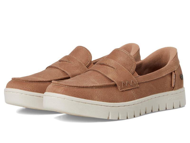 スケッチャーズ レディース シューズ スリッポン・ローファー BOBS from SKECHERS Hands Free SlipIns Arch Comfort Sunfestan タン