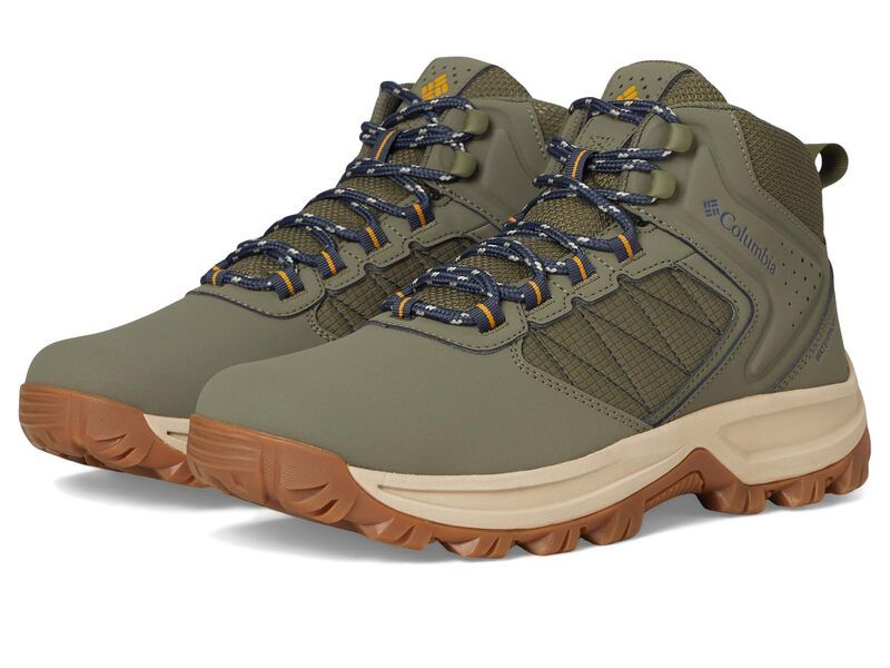 コロンビア レディース シューズ ブーツ・レインブーツ Columbia Transverse Hike Waterproof Stone GreenRaw グリーン