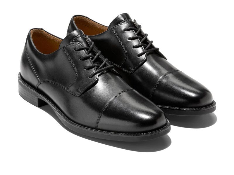 コールハーン メンズ シューズ オックスフォード キャップ Cole Haan Bedford CapToe Oxfords Black ブラック