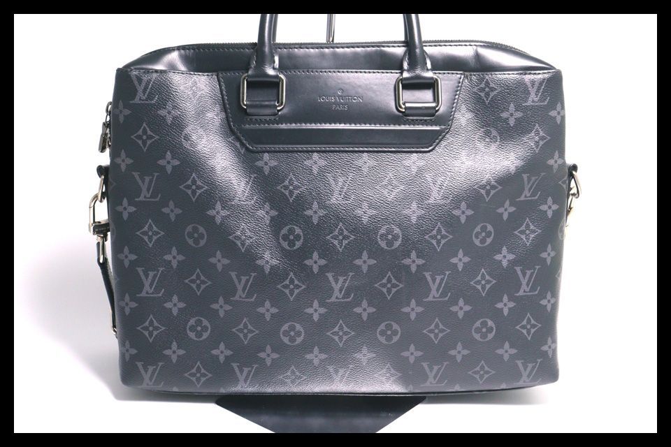 ■LOUIS VUITTON モノグラムエクリプス オディセ ブリーフケース レザー 2way ビジネスバッグ ルイヴィトン ■0604oj509-5K