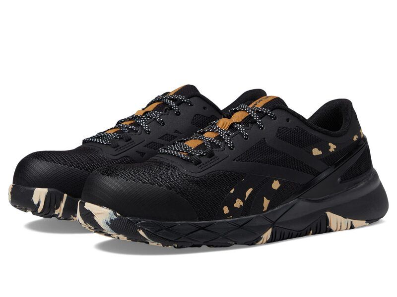 リーボック レディース シューズ スニーカー Reebok Work Nanoflex TR Work SD Comp Toe BlackCamoBrow ブラック