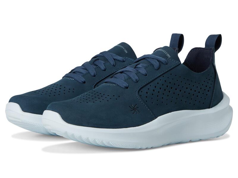 クラークス レディース シューズ スニーカー Clarks Solevana Style Navy Nubuck ネイビー