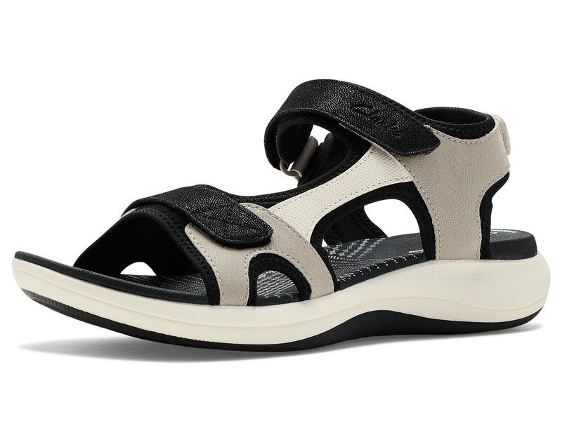 クラークス レディース シューズ サンダル Clarks Mira Bay Flintextile