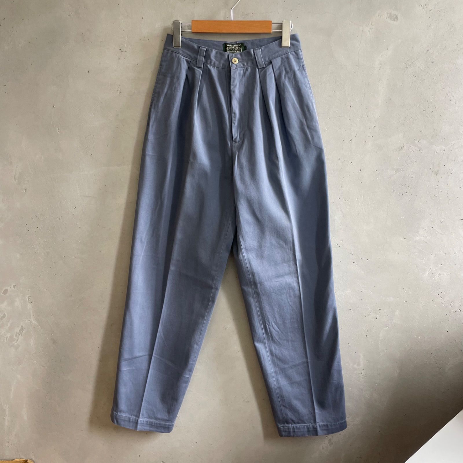 90s 90年代 polo chino Ralph Lauren チノパン スラックス ポロチノ ワイド ワイドストレート 初期型 ポロ ラルフローレン