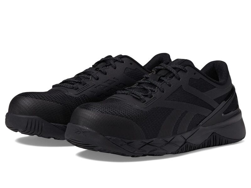 リーボック レディース シューズ スニーカー Reebok Work Nanoflex TR Work EH Comp Toe Black ブラック