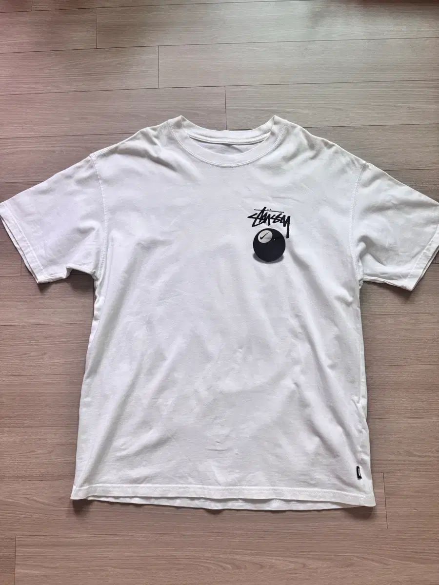 STUSSY NIKE 8ボール Tシャツ 白 M