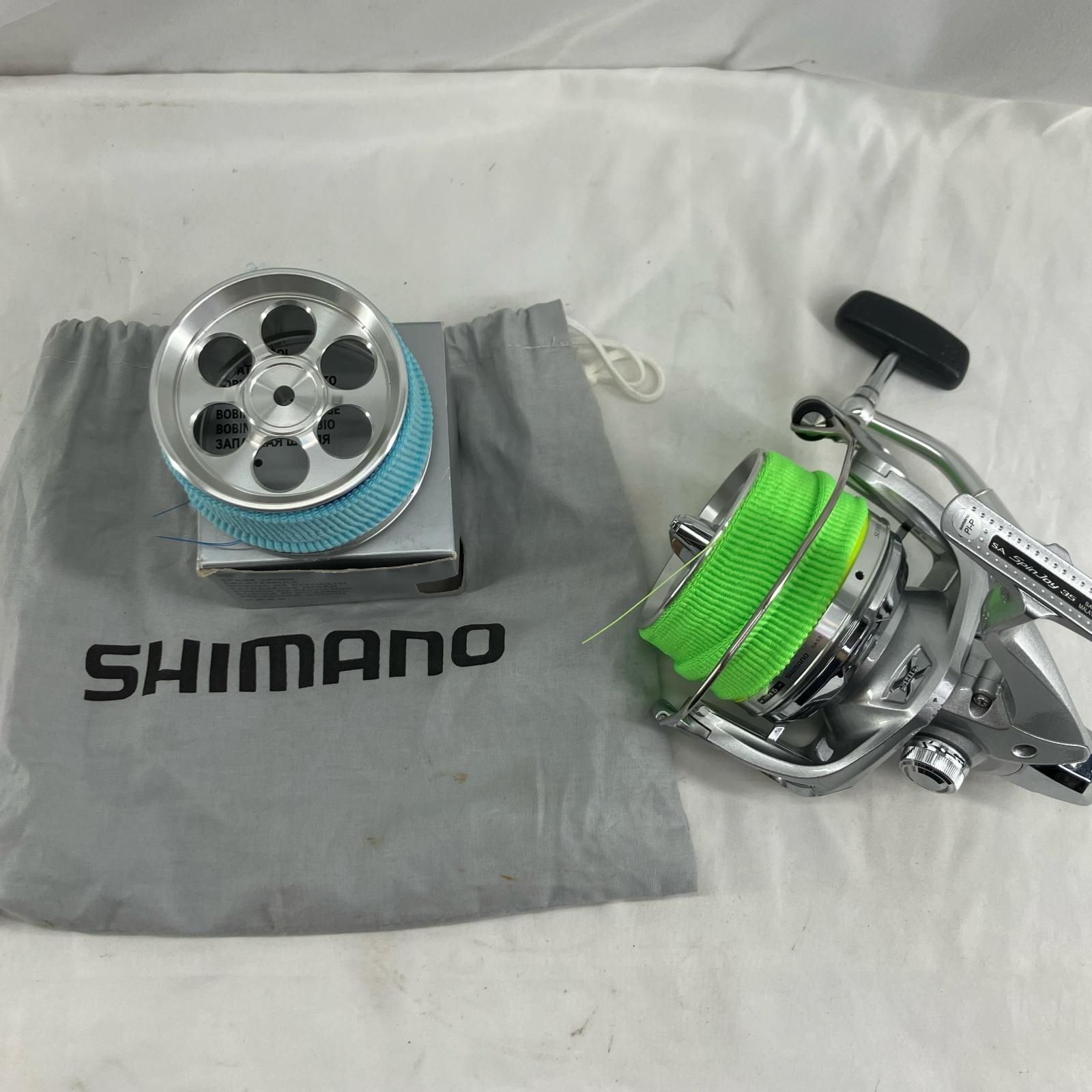 スピニングリール SHIMANO SA53 Spin Joy 替スプール・リール袋付