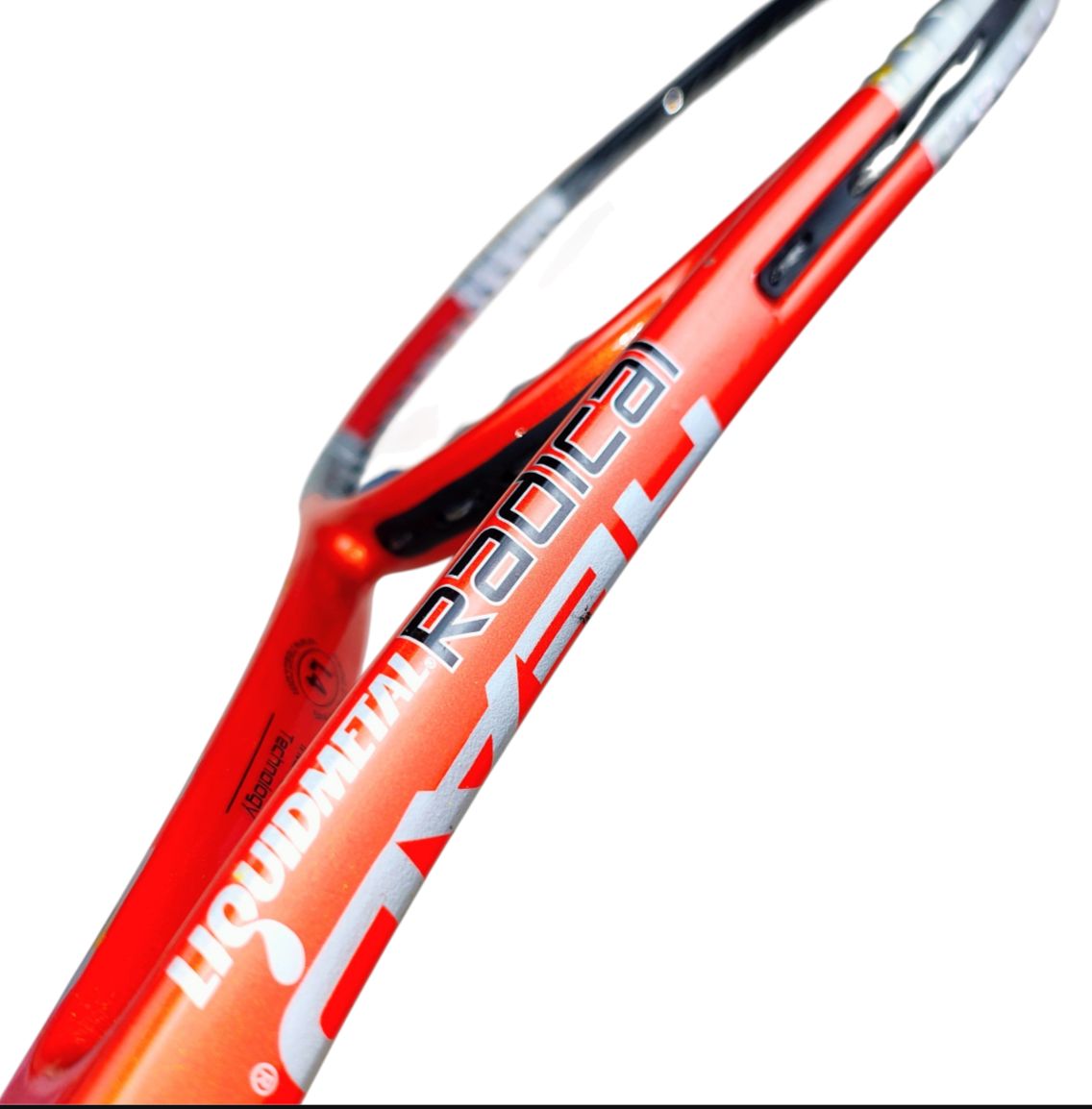 名機 HEAD Liquidmetal Radical MP G2 テニスラケット アガシモデル