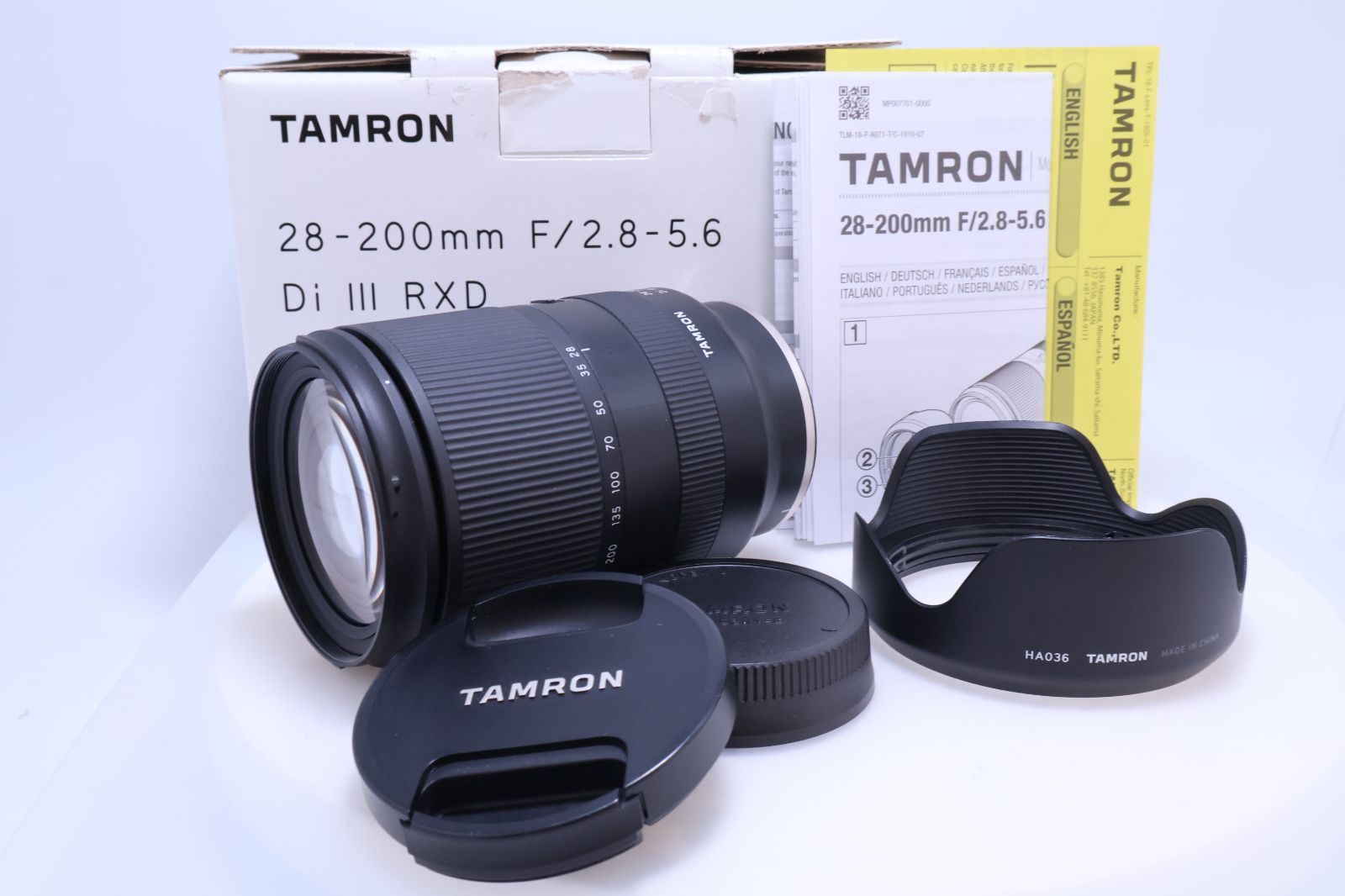 極美品】TAMRON 28-200mm F/2.8-5.6 Di III RXD (Model A071) - メルカリ