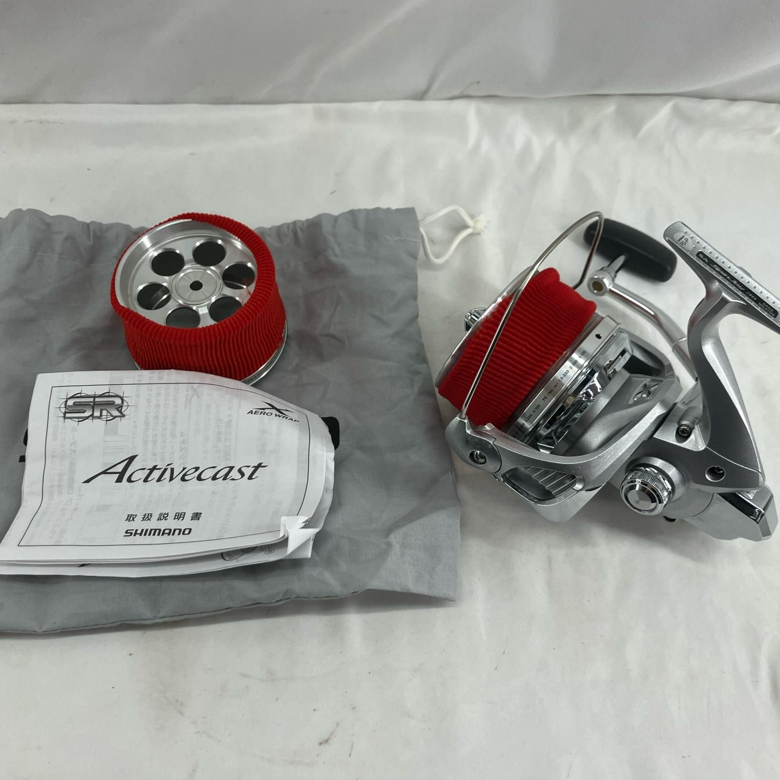 スピニングリール SHIMANO SA53 Spin Joy 替スプール・リール袋付