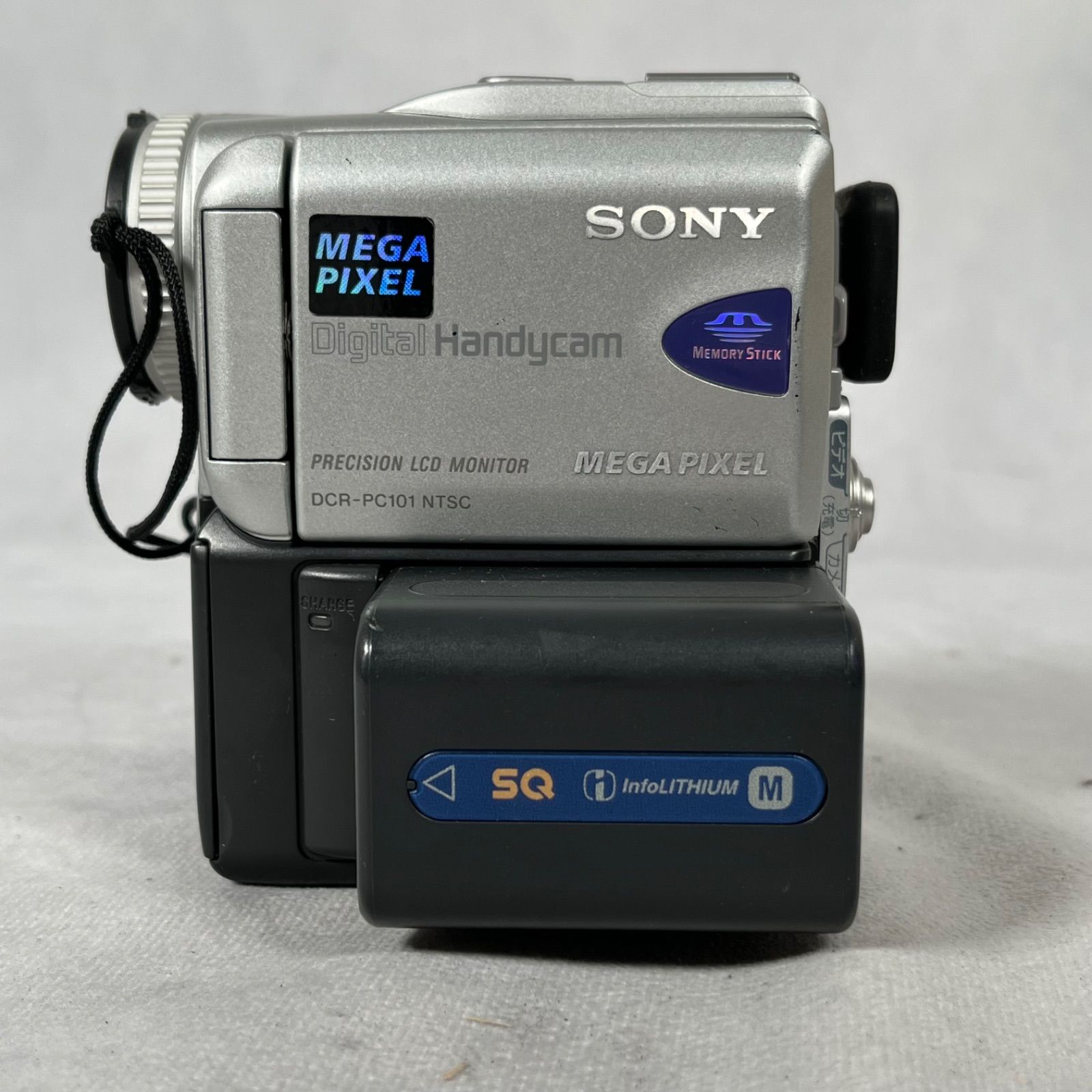 管2605-439】SONY ソニー DCR-PC101 ハンディ ビデオカメラ 動作未確認