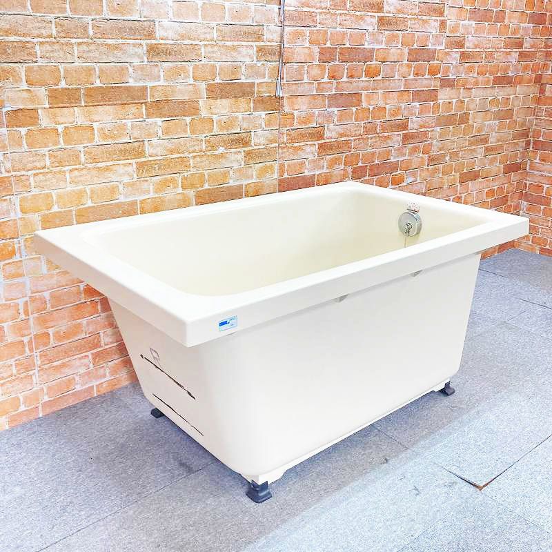 【中古品】 エプロン無し INAX 材質FRP浴槽 「2203U」 (幅120cm 1200mm) お風呂 バスタブ ポリ浴槽 #アイボリー 5F
