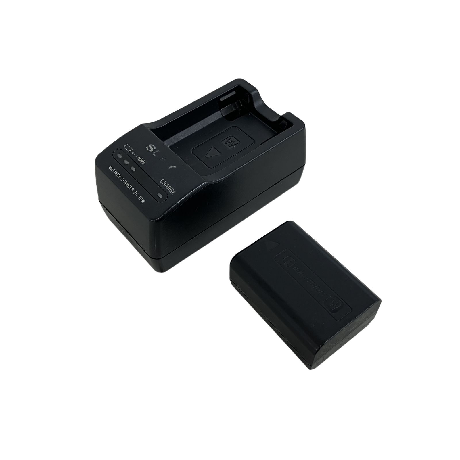 SONY BC-TRW NP-FW50 純正バッテリー チャージャー セット カメラ周辺機器 中古 K11352157