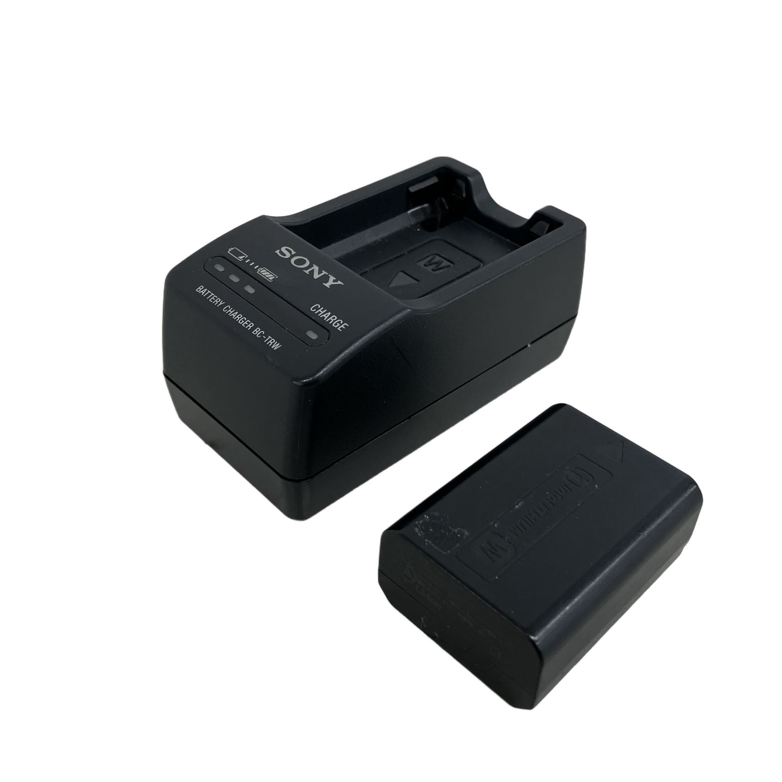SONY BC-TRW NP-FW50 純正バッテリー チャージャー セット カメラ周辺機器 中古 K11352159