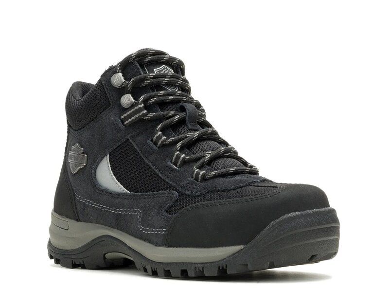 ハーレーダビッドソン レディース シューズ ブーツ・レインブーツ HarleyDavidson Waites Composite Toe Work Boot Womens Black ブラック