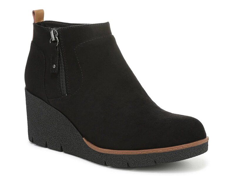 ドクター・ショール レディース シューズ ブーツ・レインブーツ Dr Scholls Bianca Wedge Bootie Black ブラック