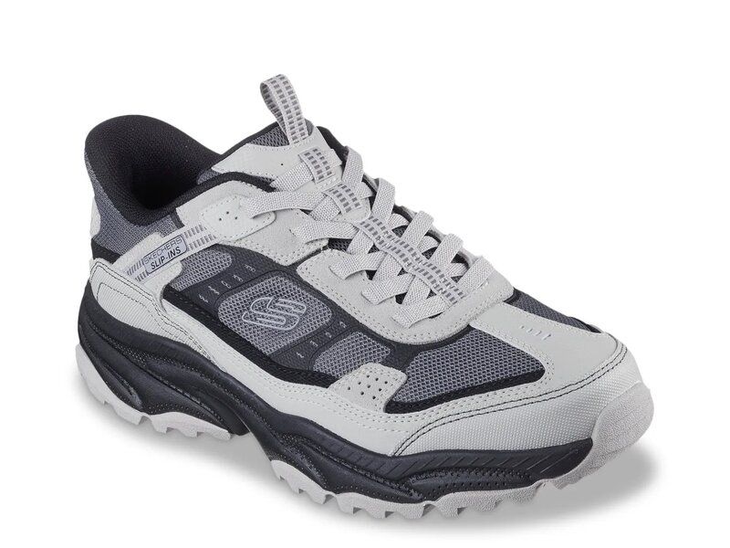 スケッチャーズ メンズ シューズ スニーカー Skechers Hands Free Slipins Vigor AT Trail Shoe Mens GreyBlack ブラック 21,456円
