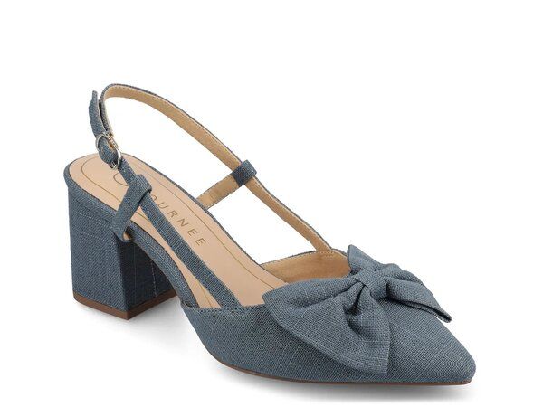 ジャーニー レディース シューズ パンプス Journee Tailynn Pump Blue Denim デニム