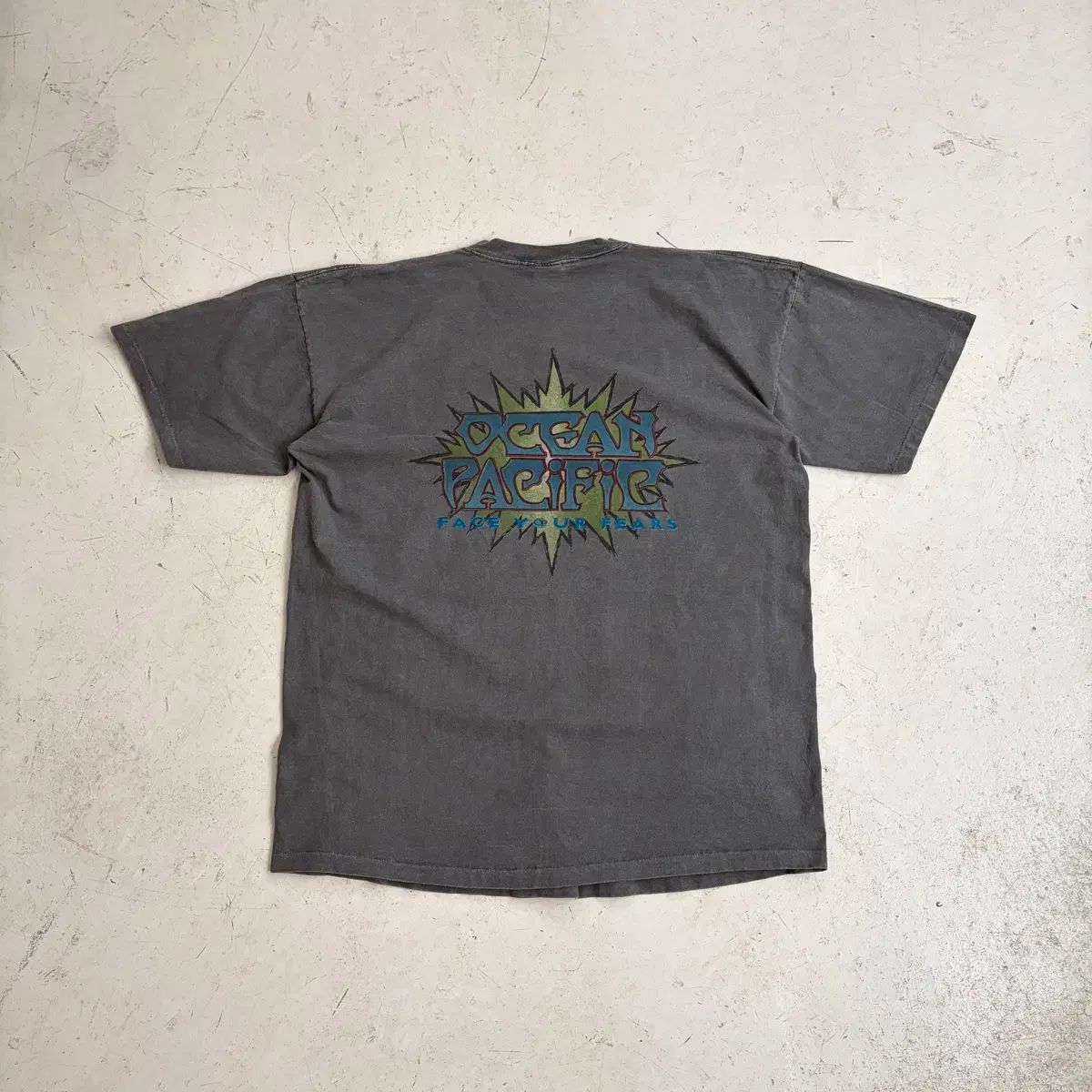 90s USA Ocean Pacific シングルステッチ ヴィンテージ 半袖Tシャツ XL
