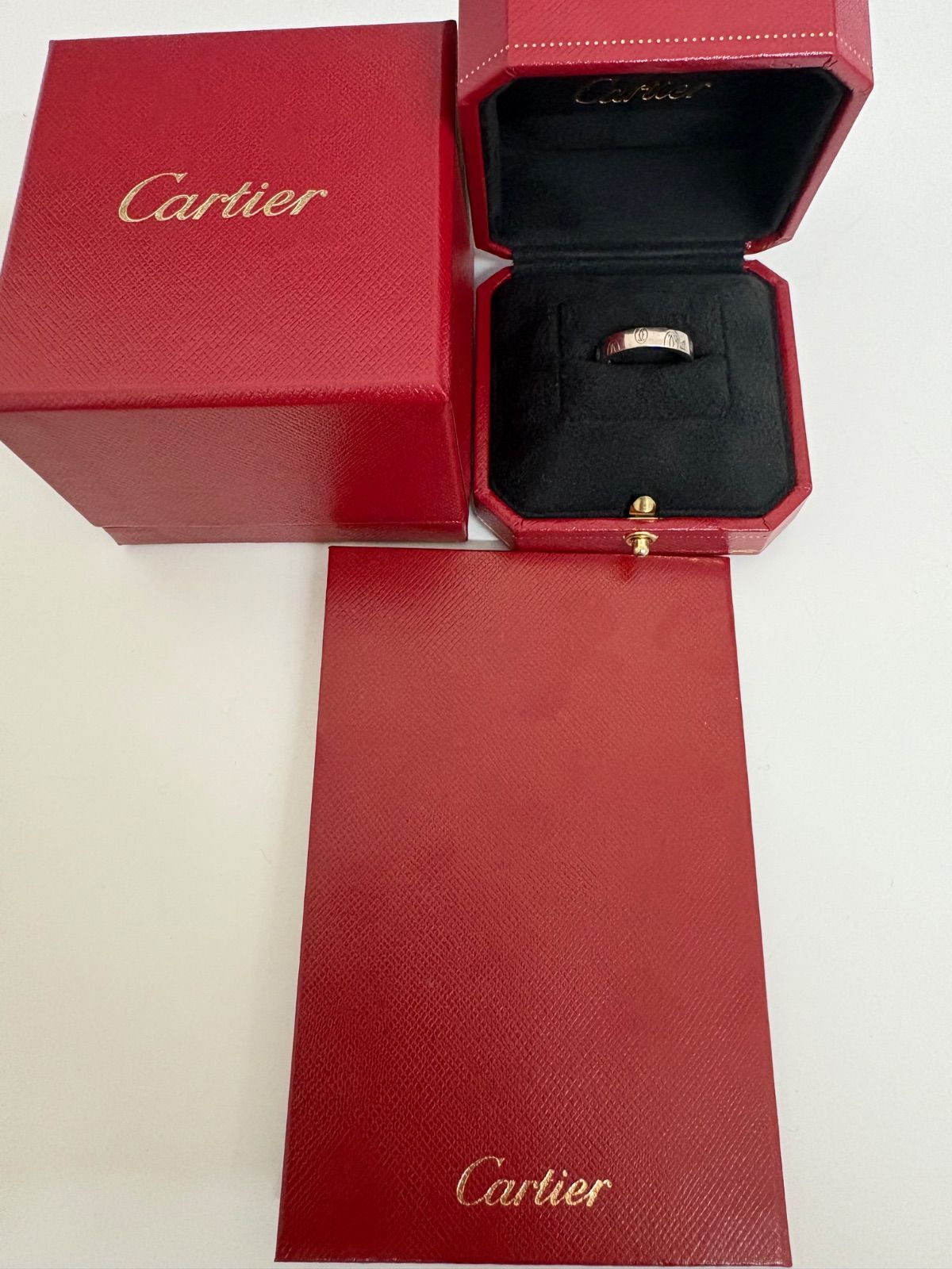 Cartier カルティエ ハッピーバースデーリング 750 サイズ49 箱付き 