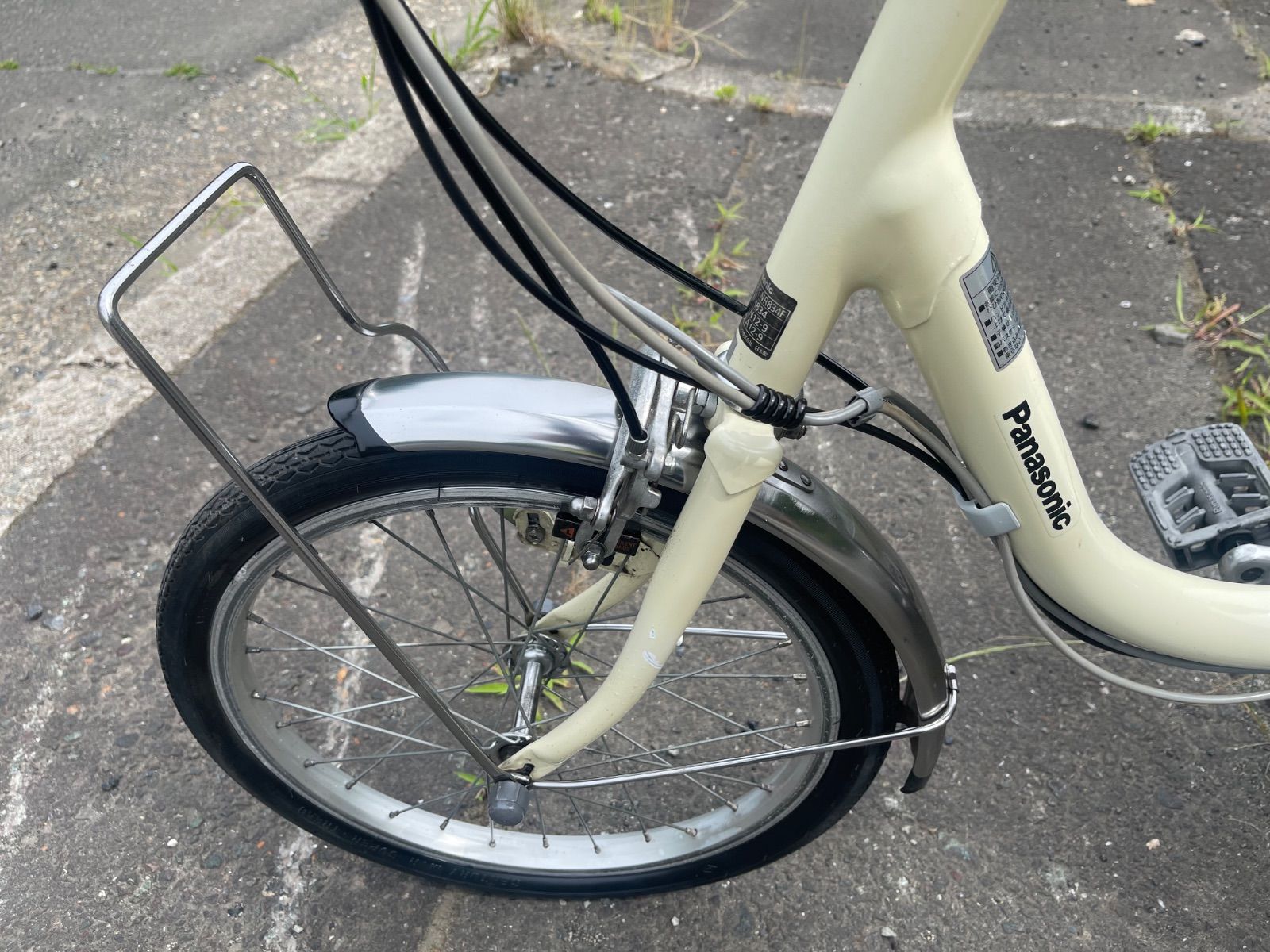0413【動作確認済】送料無料 Panasonic 電動アシスト三輪自転車 8.9Ah