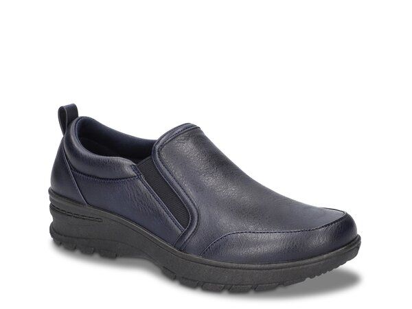 イージーストリート レディース シューズ スリッポン・ローファー Easy Works by Easy Street Garland SlipOn Navy ネイビー