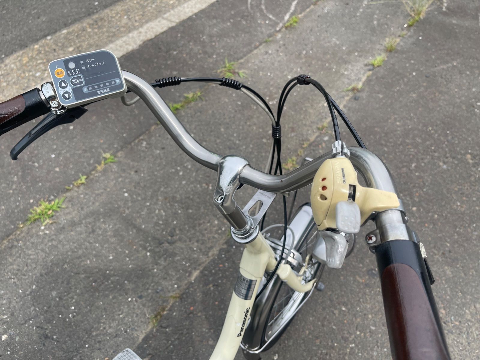 0413【動作確認済】送料無料 Panasonic 電動アシスト三輪自転車 8.9Ah