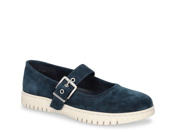 ベラヴィータ レディース シューズ スリッポン・ローファー Bella Vita Astro Mary Jane SlipOn Navy Suede ネイビー