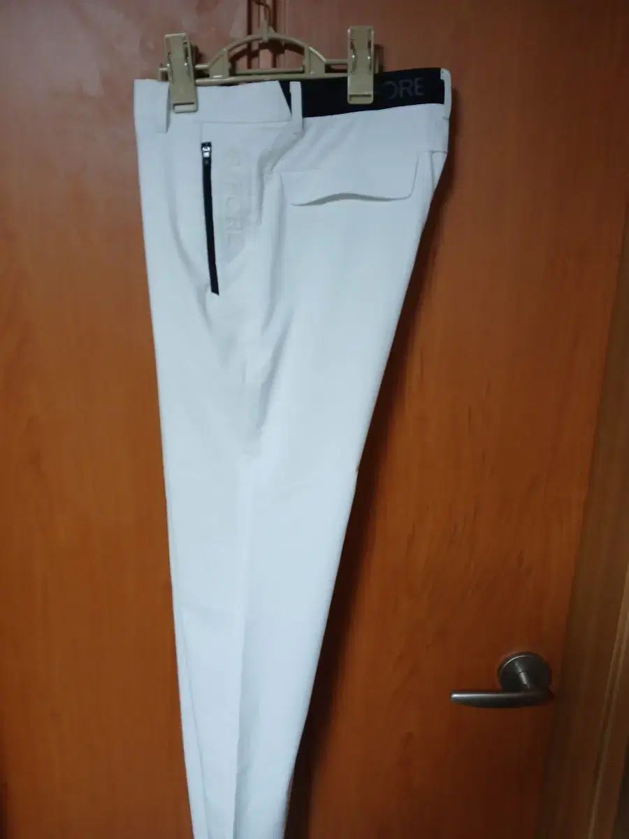 メンズ ゴルフパンツ 白