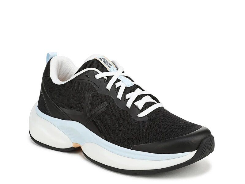 バイオニック レディース シューズ スニーカー Vionic Walk Quest Sneaker BlackWhiteBlue ホワイト