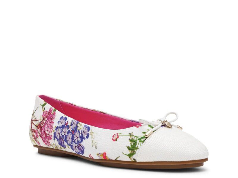 アンクライン レディース シューズ スリッポン・ローファー Anne Klein Luci SlipOn White ホワイト